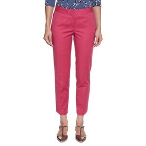 BODEN Bistro Berry red cropped trouser 8L